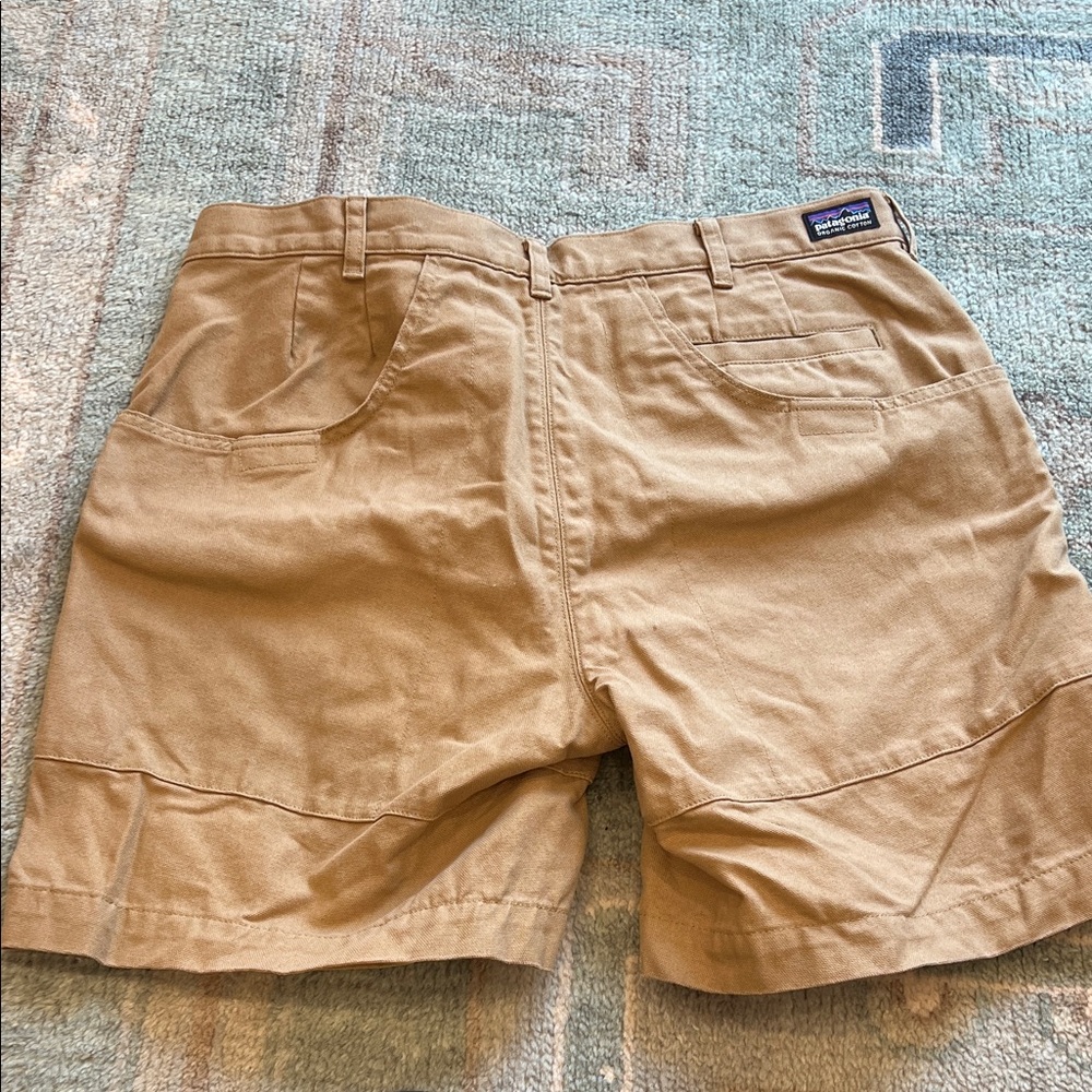 Men's Patagonia Tan Shorts - Picture 3 of 3